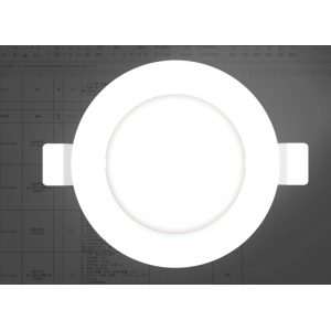 3W/5W Φ100mm塑料嵌顶照明灯